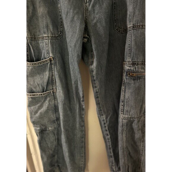 Wild Fable Women’s Mid Rise Wide Leg Cargo Jeans Size 10/R - Picture 9 of 9